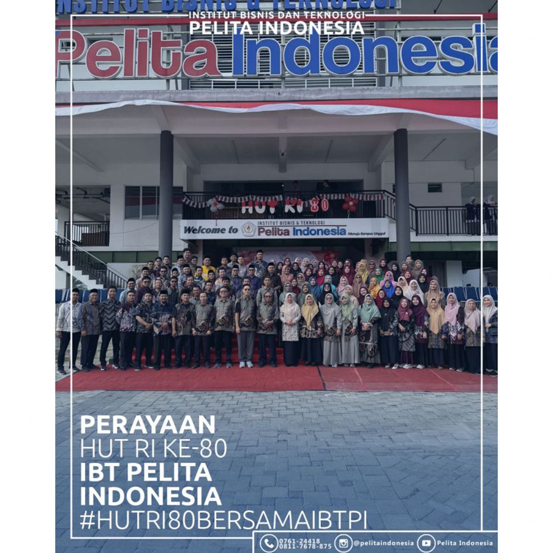 Perayaan HUT RI ke-80: BEM IBT Pelita Indonesia Bersama OSIS MAN 1 Pekanbaru Gelar Upacara Bendera