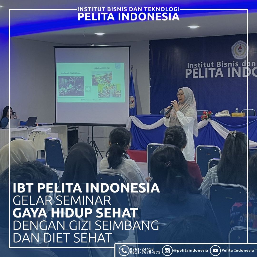 IBT Pelita Indonesia Mengajak Mahasiswanya Untuk Hidup Sehat