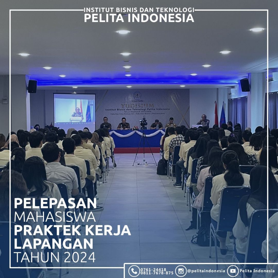Pelepasan mahasiswa PKL Oleh Rektor IBT Pelita Indonesia