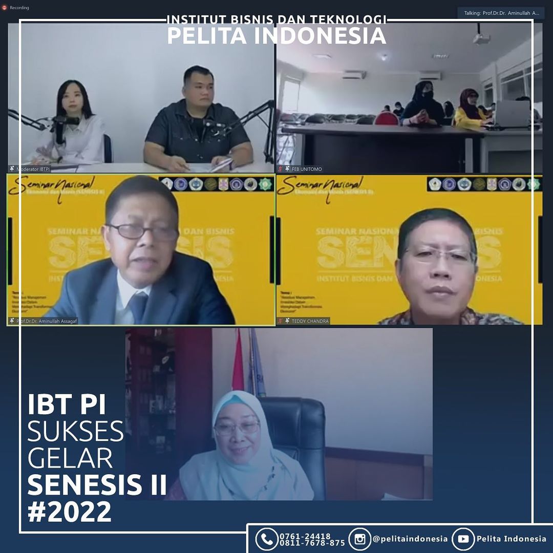 SEMINAR NASIONAL EKONOMI DAN BISNIS II Tahun 2022