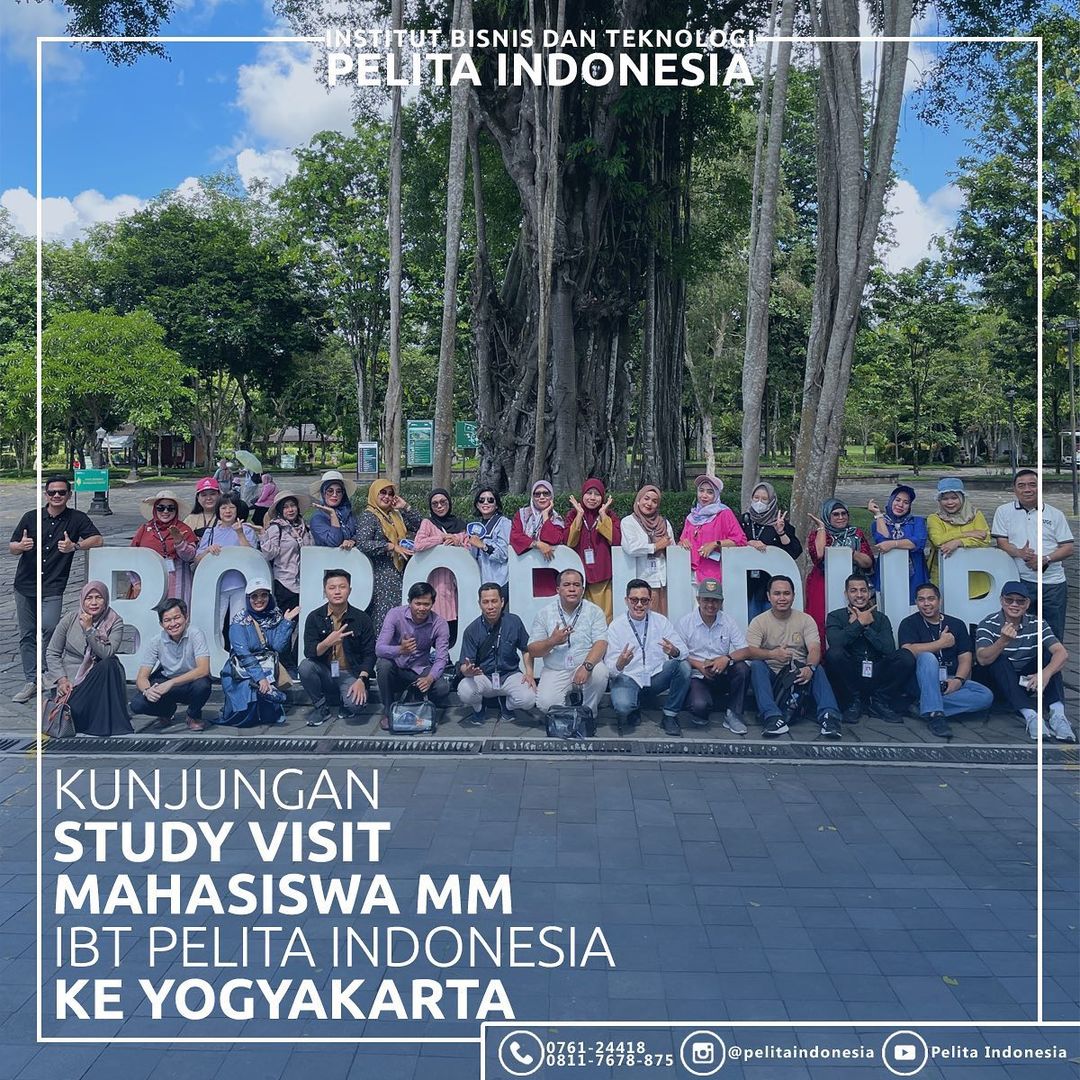 Visit Study S2 MM IBT Pelita Indonesia Ke Yogyakarta