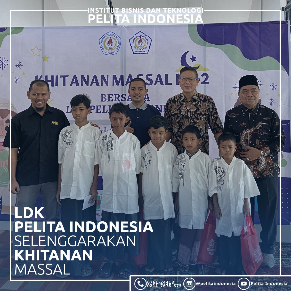 IBT Pelita Indonesia Gelar Khitanan Massal